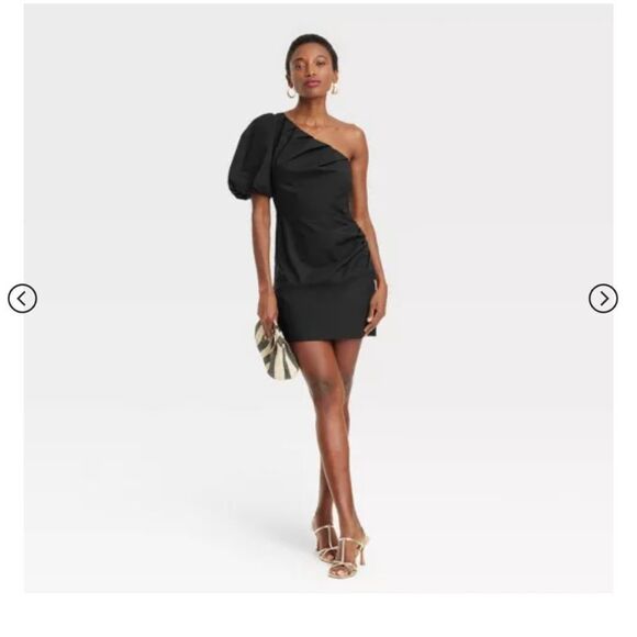 🆕🥻One-Shoulder Mini A-Line Dress from A New Day - Picture 1 of 3